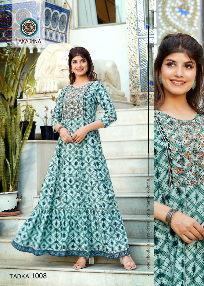 Aradhna Fashion Tadka Vol 1 Festive Wear Wholesale Anarkali Kurtis
